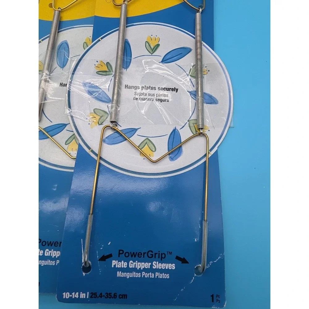 OOK Deluxe‎ Plate Hanger Set 10-14 Inches Hangs Up to 30 Lbs 50472 New Lot Of 3